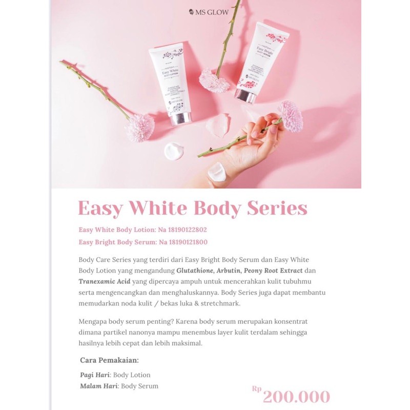 Jual paket Body ( easy white body ) | Shopee Indonesia