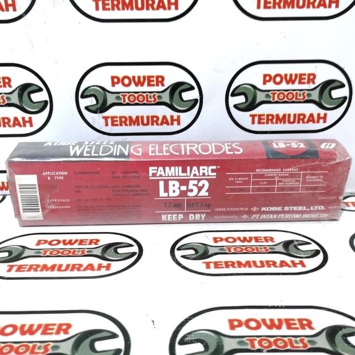 Jual Kawat Las KOBE LB-52 3.2mm (5kg) LB52 LB 52 Welding Electrode ...