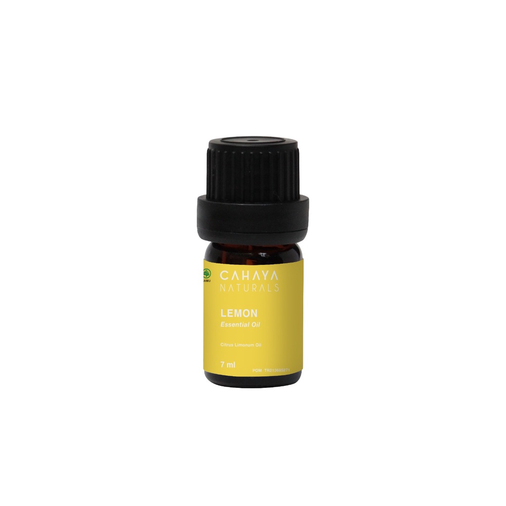 Jual Lemon Essential Oil Blend 7ml - Cahaya Naturals | Shopee Indonesia