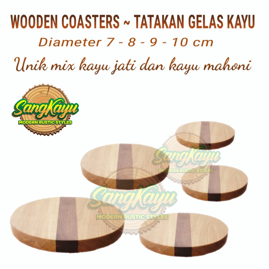 Jual Natural Wood Coaster Tatakan Gelas Kayu Tatakan Kayu Tatakan Kopi Unik Shopee Indonesia 7825