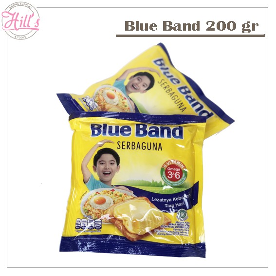 Jual BLUE BAND SACHET 200 gr / MARGARINE SERBAGUNA / MARGARIN BLUEBAND