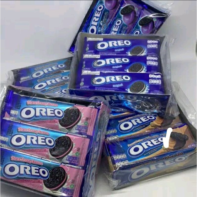 Jual Oreo Biskuit All Variant Isi 12 Pcs Shopee Indonesia