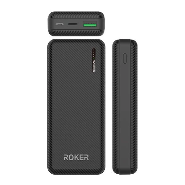 ROKER Powerbank Compact 10000Mah QUICKCHARGE +POWER DELIVERY 18WATT