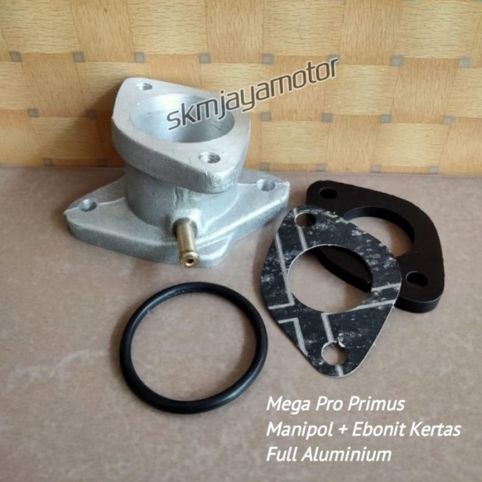 Jual Intake manipul manipol Mega Primus alumunium plus ebonit kertas ...