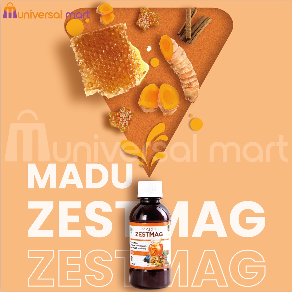 Jual Madu Zestmag Asli Obat Asam Lambung Maag Kronis Gerd Shopee