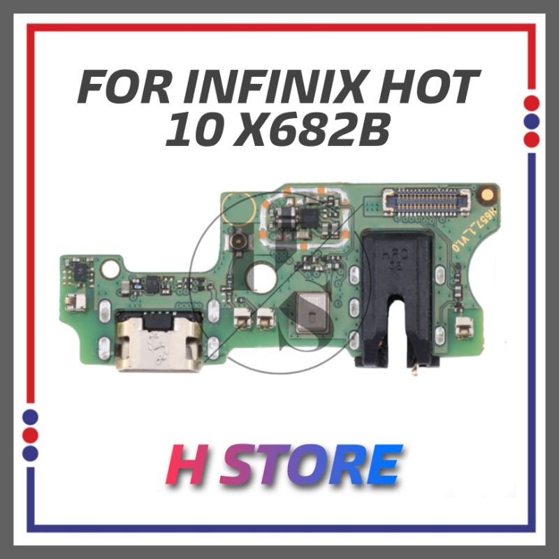 Jual Pcb Board Konektor Charger Papan Cas Infinix Hot 10 X682b X682c Shopee Indonesia 0355