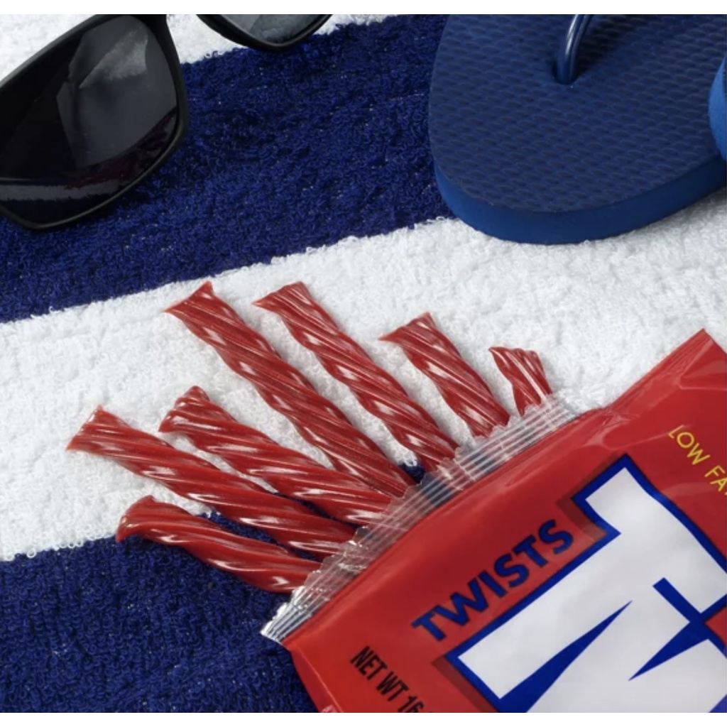 Jual TWIZZLERS TWISTS STRAWBERRY CANDY 16 OZ | PERMEN TWIZZLER 453 GR ...