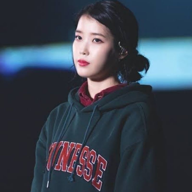 Jual Hoodie IU JEUNESSE SIGNATURE LOGO HOODIE GREEN 100 ORIGINAL READY JUAL RUGI Shopee Indonesia