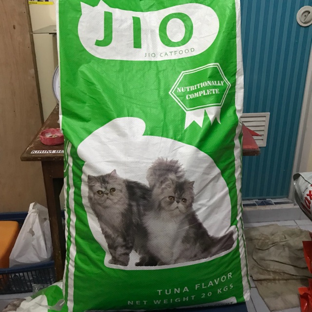 Jual JIO CAT FOOD TUNA FLAVOR / JIO MAKANAN KUCING RASA TUNA 20KG