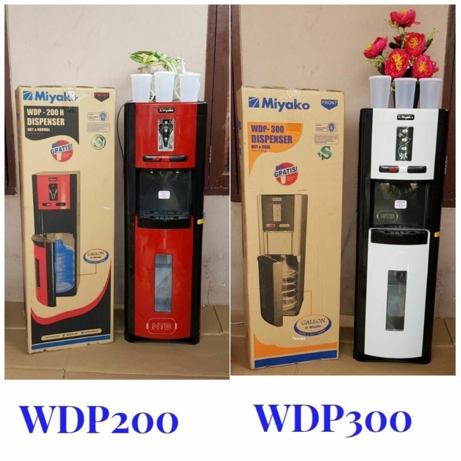 Jual Dispenser Miyako Wdp 300 Hot Coldwdp 200 Dispenser Galon Bawah Shopee Indonesia 8715