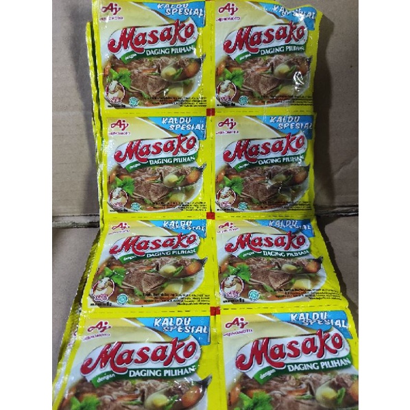 Jual masako sachet 12x9gr (1 renceng) | Shopee Indonesia