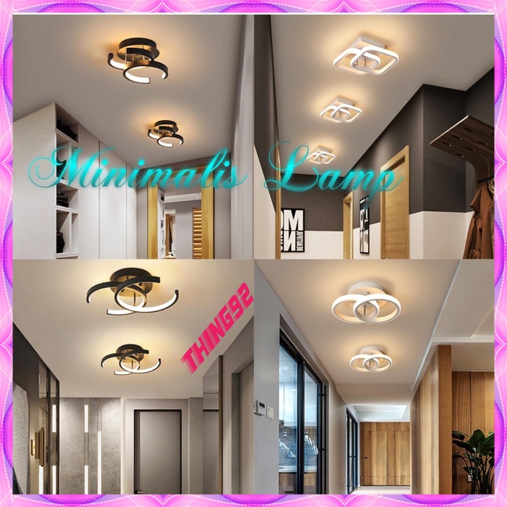 Jual READY LED Plafon Rumah 3 Warna Minimalis 3 Colors LED Ceiling ...