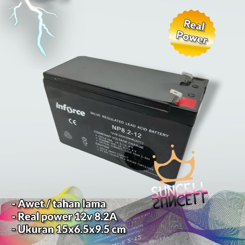 Jual Baterai Ups Tahan Lama Kapasitas Real V A Shopee Indonesia