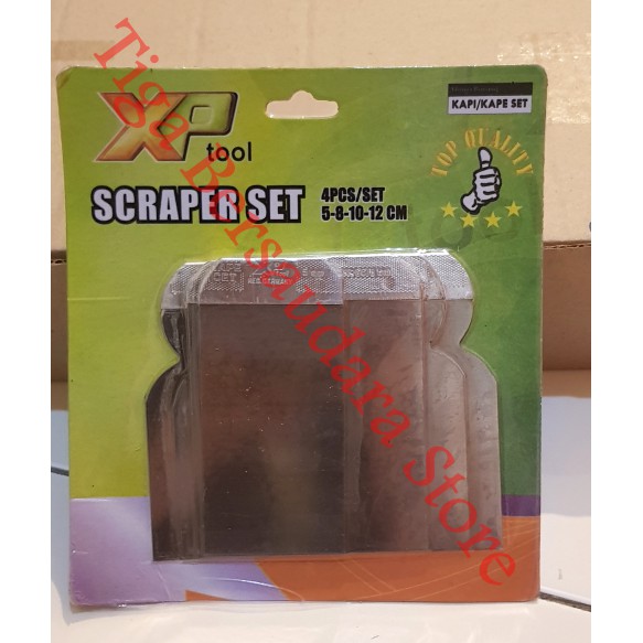 Jual Kapi / Kape / Scraper / Alat Dempul Set (5; 8; 10; 12 cm) XP Tool ...