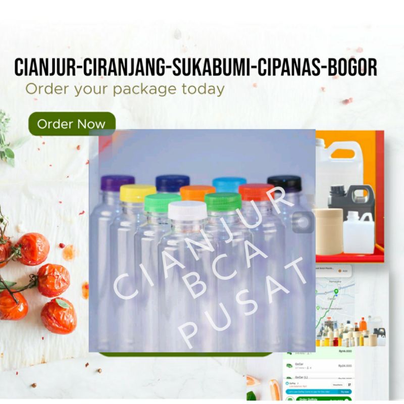 Jual Botol Plastik Almond 250 ml Botol Almon Murah Botol Minuman Murah ...