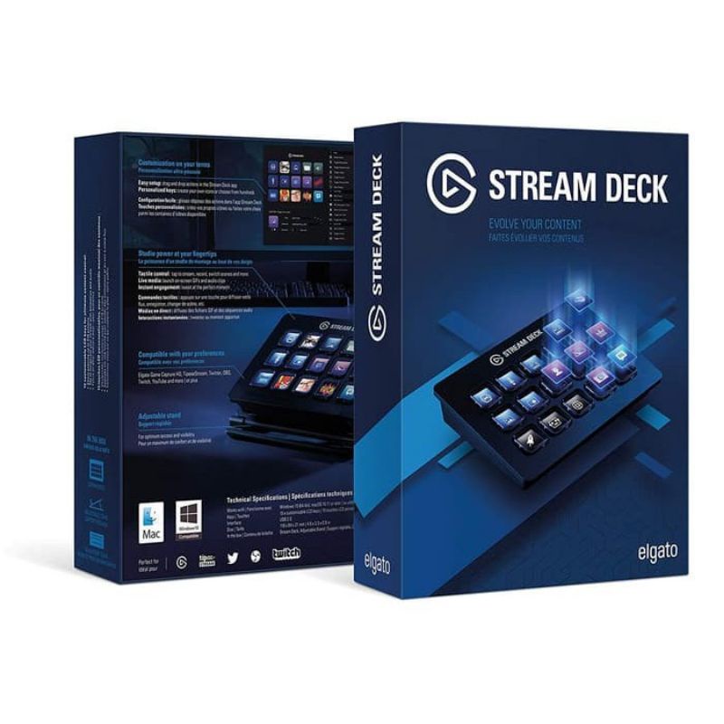 Jual Stream Deck Elgato 15 LCD Keys Live Controller Original | Shopee ...
