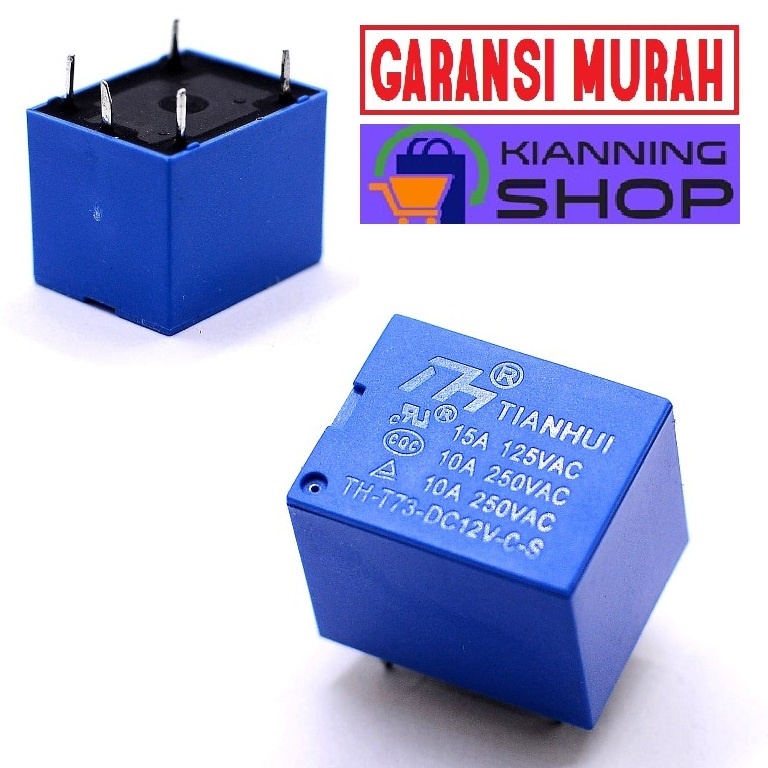 Interruttori a bilanciere rotondi da 5 pezzi - 2 terminali SPST, 6 Amp