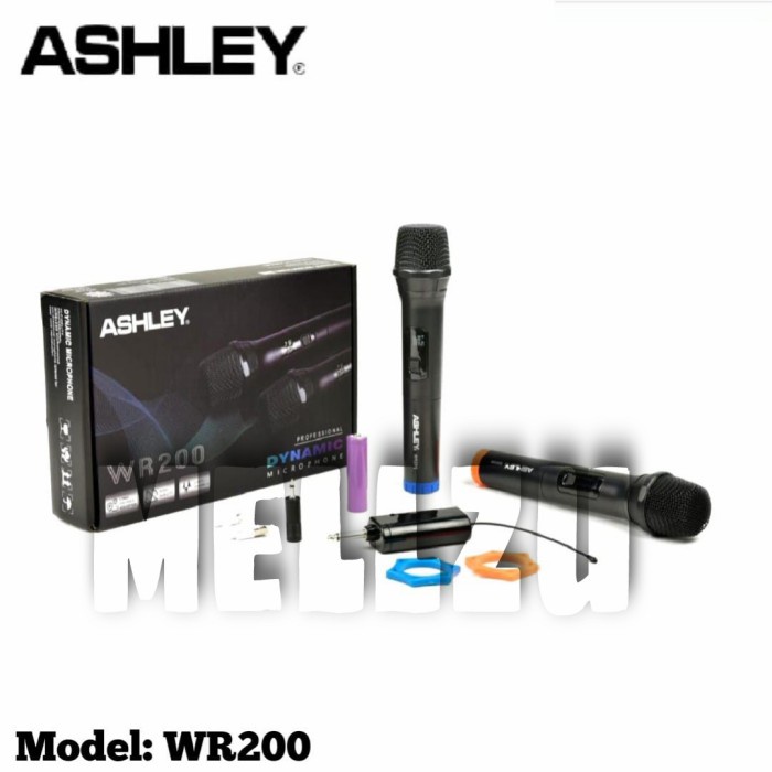 Jual Produk Terbaru Mic Wireless Ashley Wr Original Ashley Wr