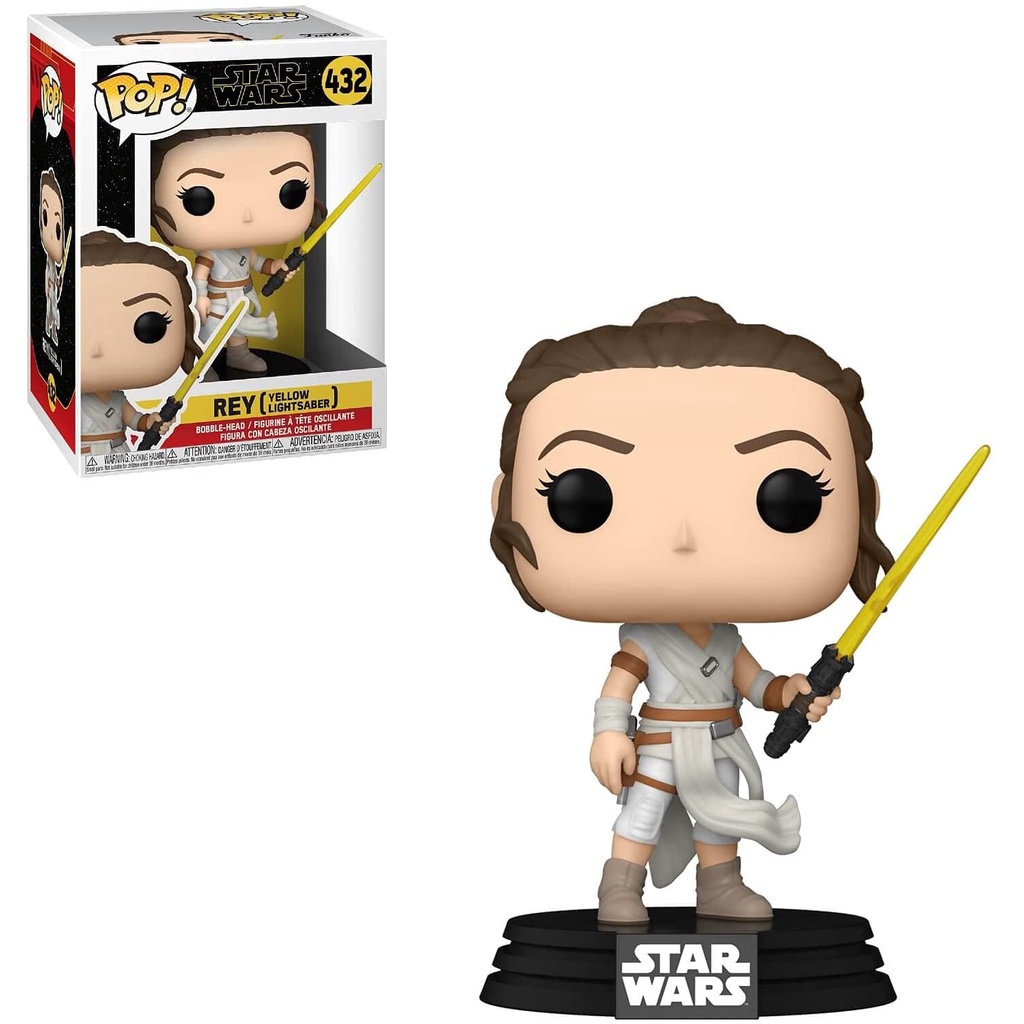 Jual Funko Pop ! Star Wars - Rey ( Yellow Lightsaber ) | Shopee Indonesia