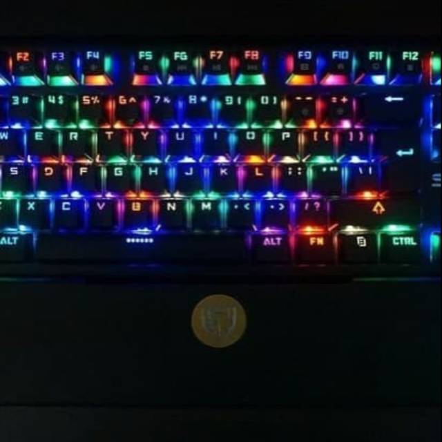 Jual Keyboard Gaming Sades Shield RGB Mechanical TKL | Shopee Indonesia