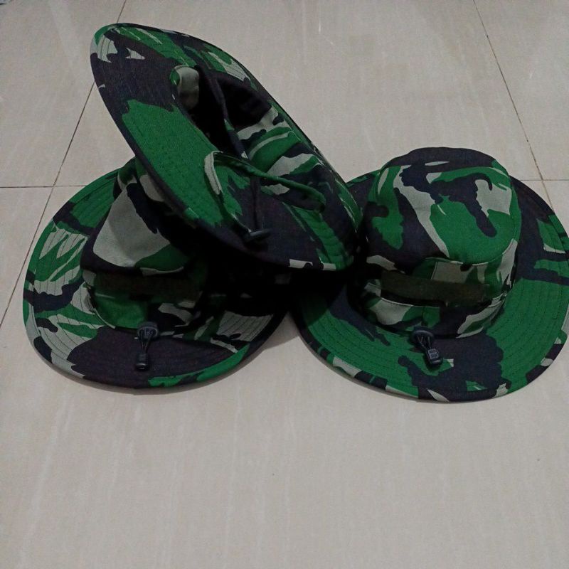 Jual TOPI RIMBA,TOPI GUNUNG,TOPI LORENG TNI | Shopee Indonesia