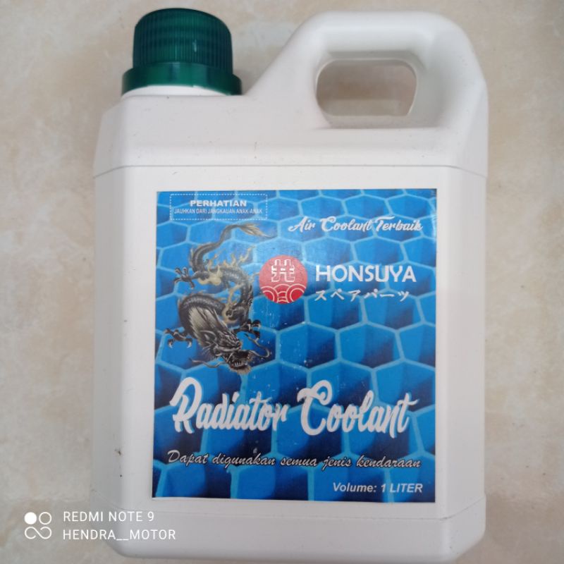 Jual Cairan Radiator Coolant 1 Liter - Air Pendingin Mesin Mobil ...