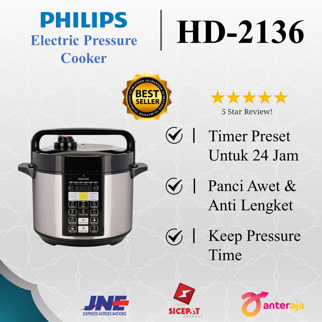 Jual PANCI PRESTO PENGEMPUK MAKANAN ELECTRIC PRESSURE COOKER