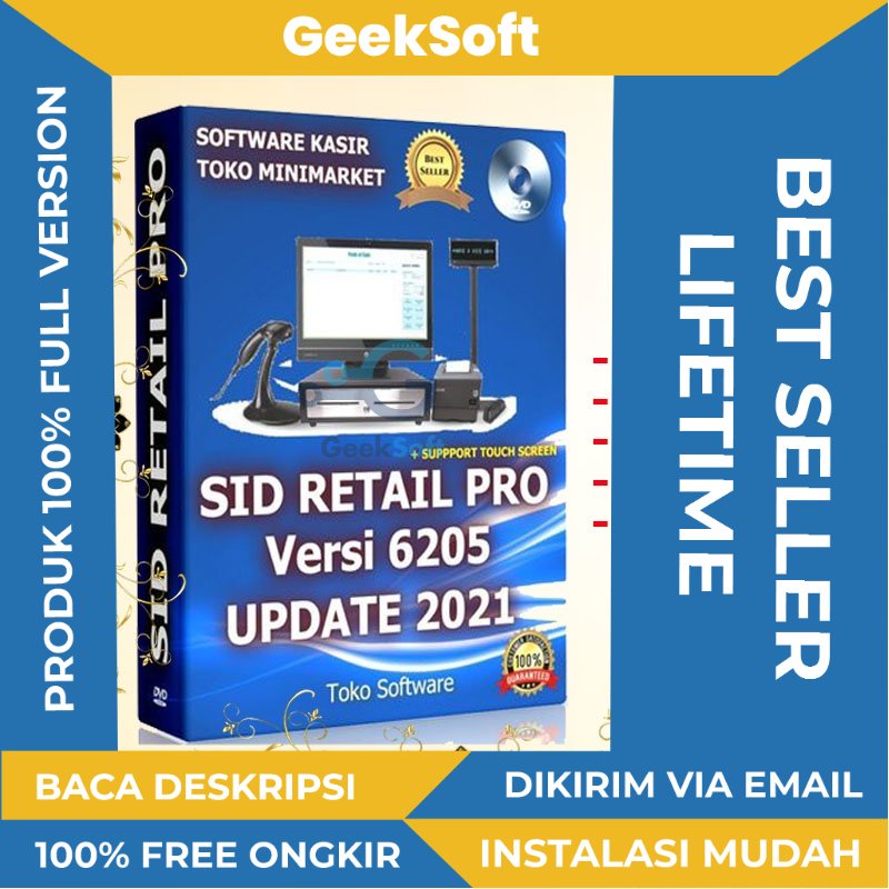 Jual [FULL VERSION] Aplikasi Kasir SID Retail Pro 6 Toko POS Pro ...