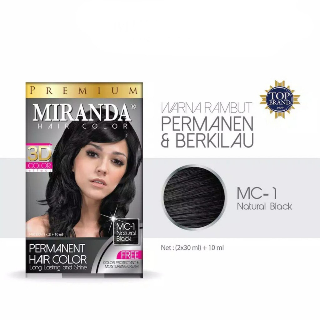 Jual Semir Rambut Miranda Hair Color Ml Shopee Indonesia