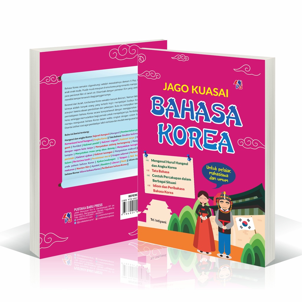 Jual Buku Bahasa Korea Jago Kuasai Bahasa Korea Untuk Pelajar ...