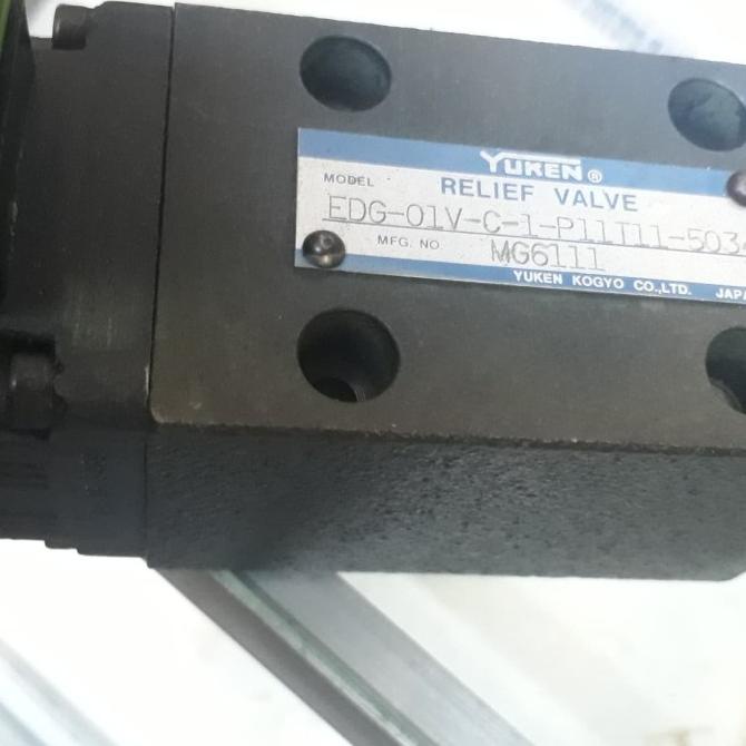 Jual PROPORTIONAL RELIEF VALVE YUKEN EDG-01V teknikpn34 Diminati Banget ...