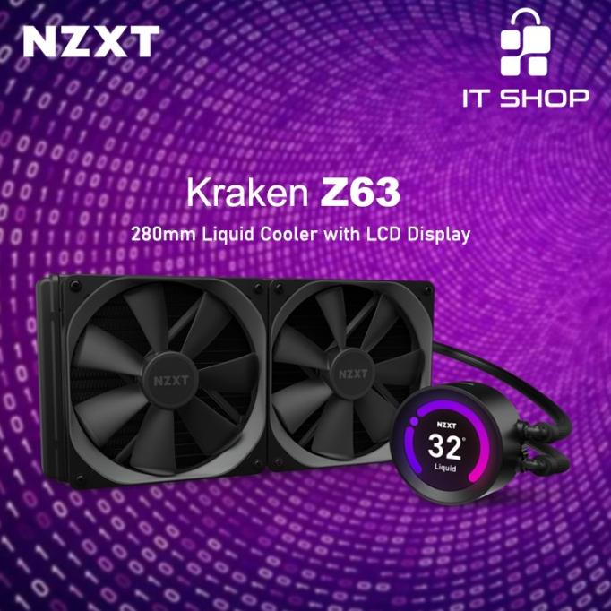 Jual Nzxt Fan Cooling Processor Liquid Kraken Z63 Shopee Indonesia