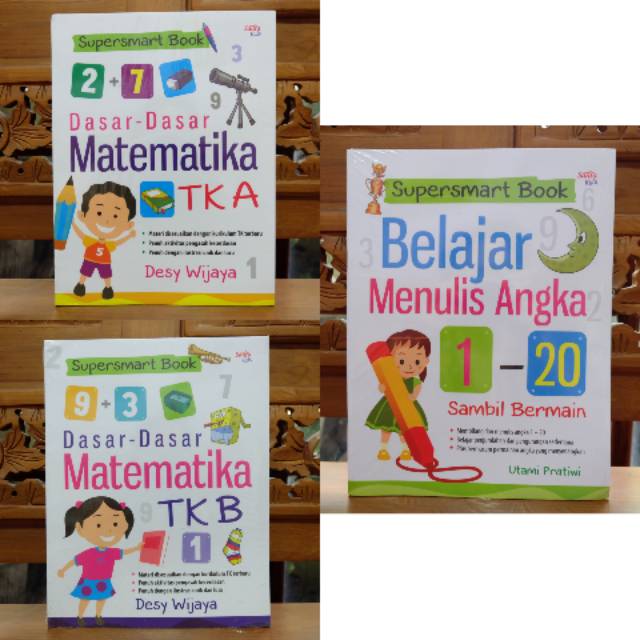 Jual SUPERSMART BOOK - Belajar Menulis Angka Dasar Matematika | Shopee ...
