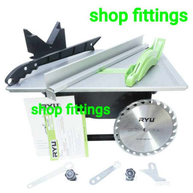Jual RYU RTS 8 Mesin Meja Gergaji Potong Kayu 8 inch Table Saw Circular ...