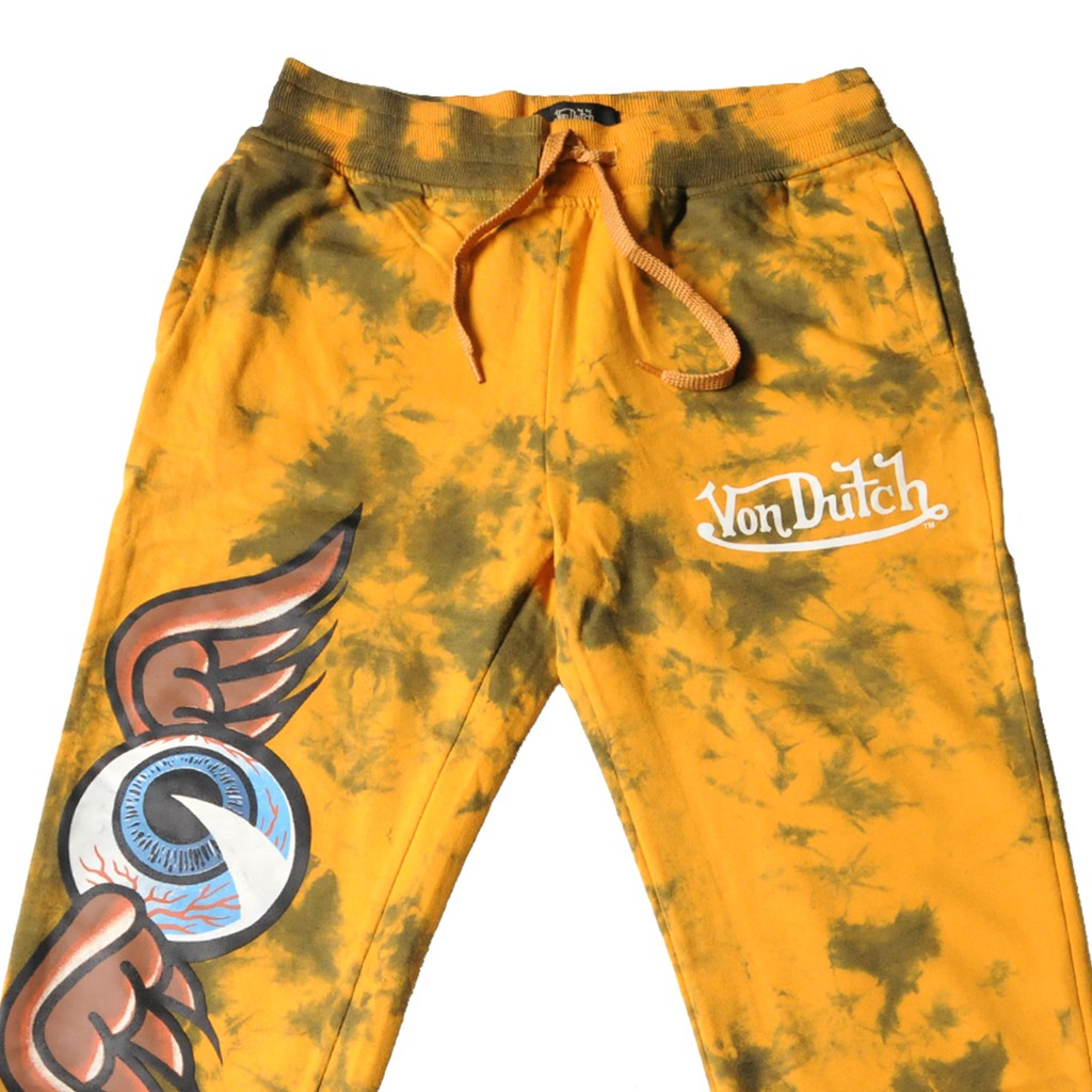 Von dutch tie online dye joggers