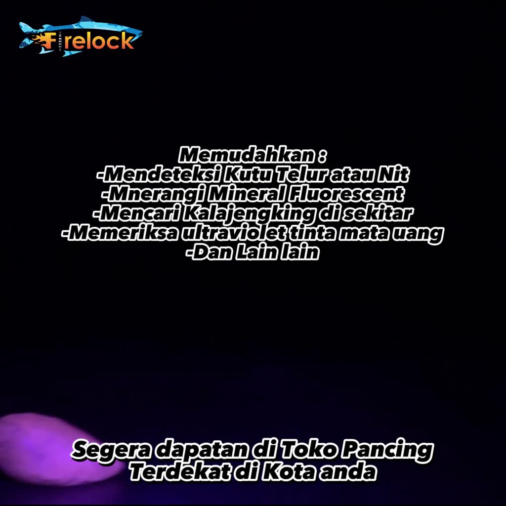 Jual SENTER UV FIRELOCK UV LIGHT 9 LED | Shopee Indonesia
