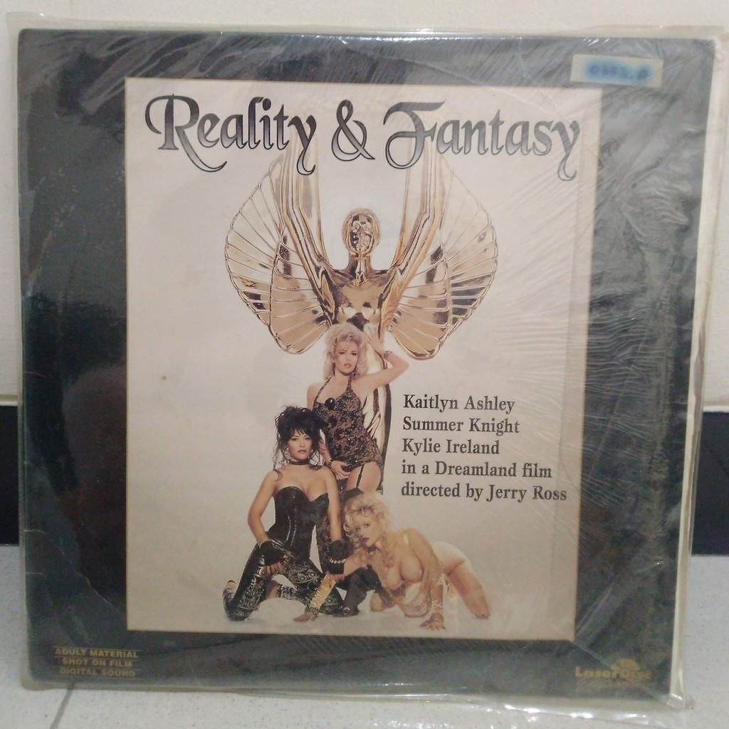 Jual Laser Disc Reality & Fantasy / jadul antik klasik / piringan