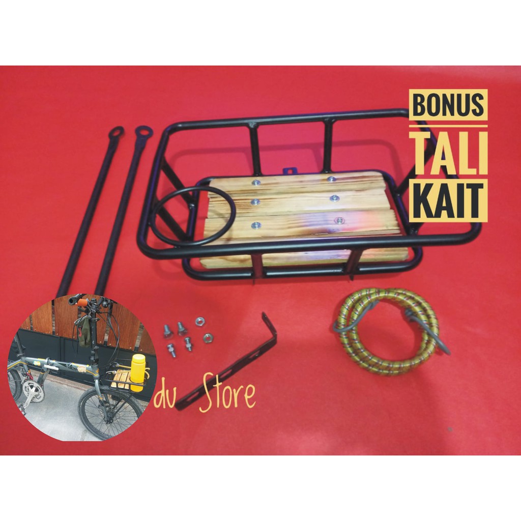 Jual Keranjang sepeda lipat federal/ Folding Bike Basket with Free ...