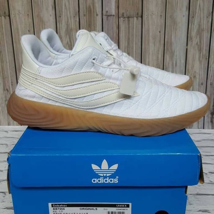 Adidas sobakov best sale white gum