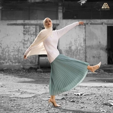 LD.MNTR Rok Plisket Premium Patia