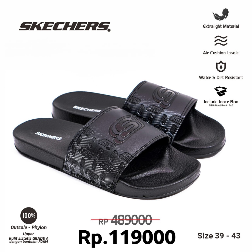 Sandal selop skechers new arrivals