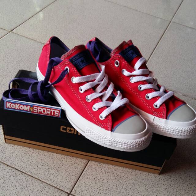 Converse ct ox outlet lollipop red