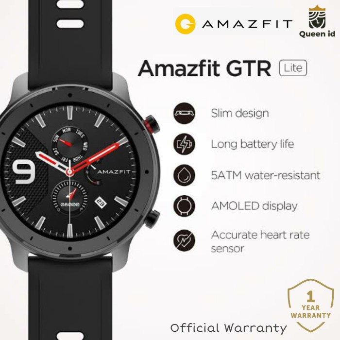 Jual HANDPHONE & TABLET WEARABLE DEVICES AMAZFIT GTR LITE 47MM SPORT ...