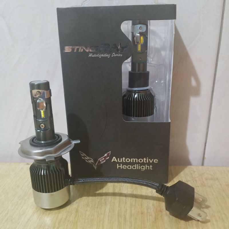 Jual Lampu LED Mobil STINGRAY HS1 H4 3 Warna | Shopee Indonesia