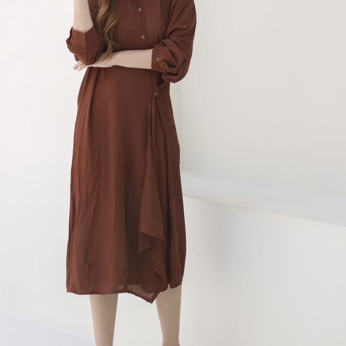 Jual Ayo Beli MSMO Feliz Midi Dress 3in1 / Dress Wanita / Dress Korea