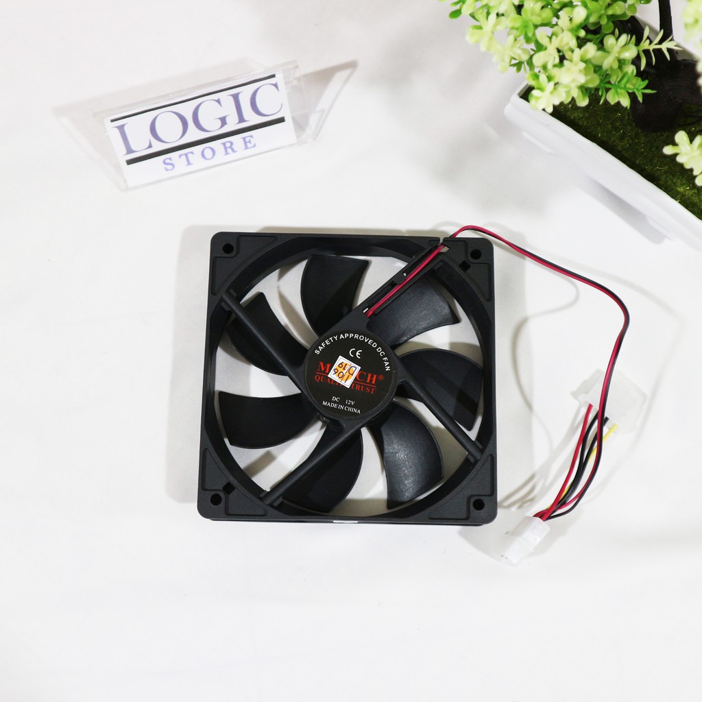 Jual Kipas CPU M-tech Hitam 12cm | Shopee Indonesia