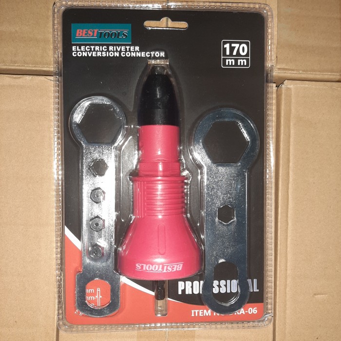 Jual TERLENGKAP ADAPTER GUN RIVET ALANGGER / ADAPTOR PAKU RIVET ...
