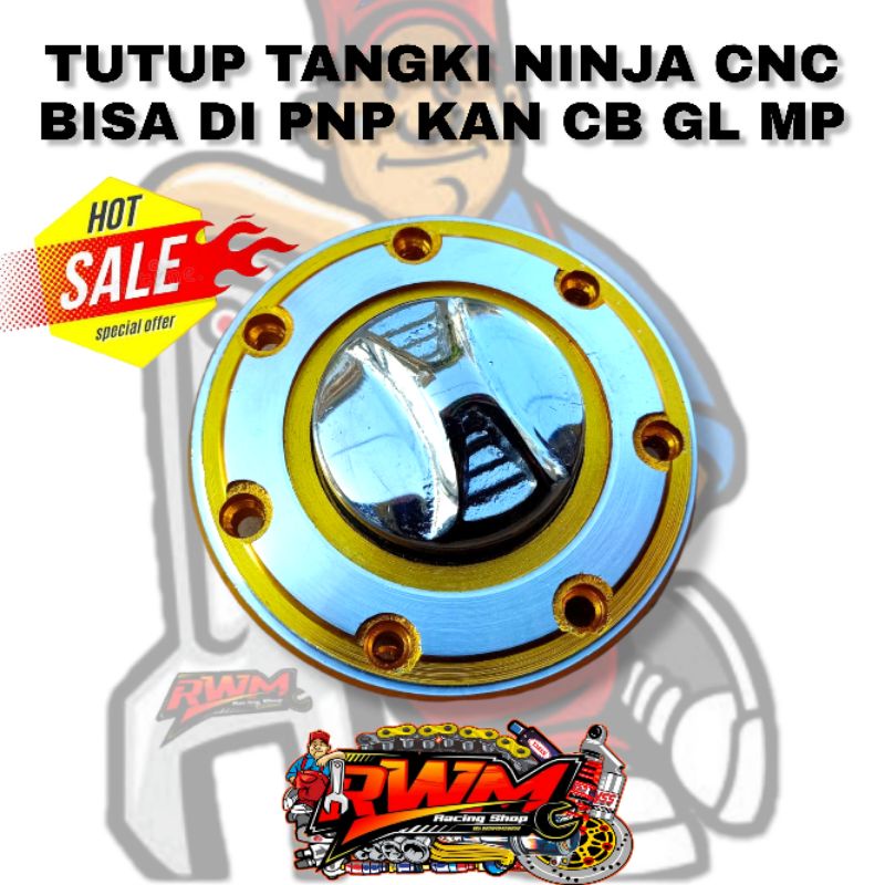 Jual Tutup Tangki Variasi Kawasaki Ninja R Ninja Rr Ninja Shopee