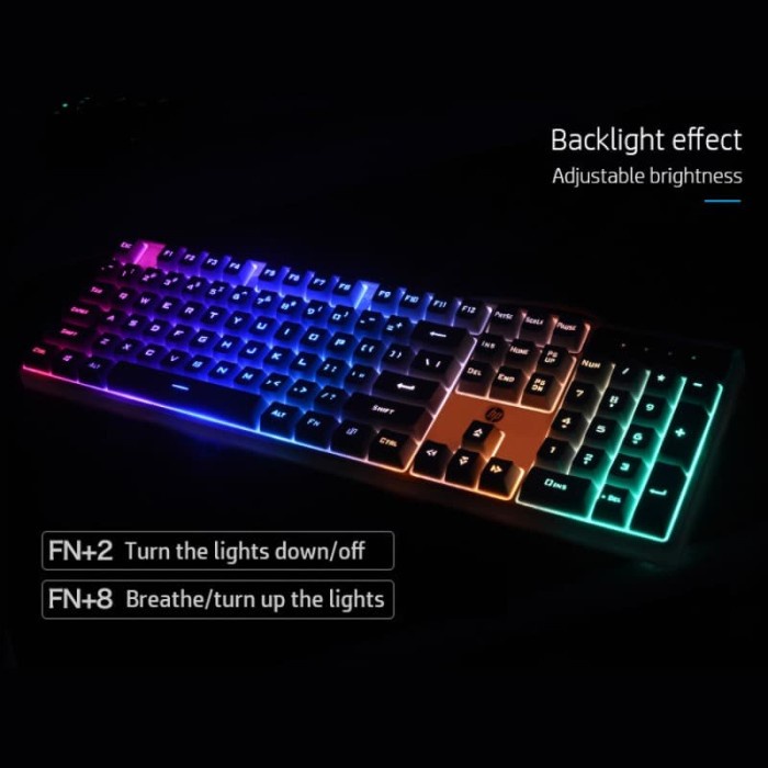Jual Keyboard Gaming / Gaming Keyboard Hp K300 - Rgb Membrane Keyboard ...