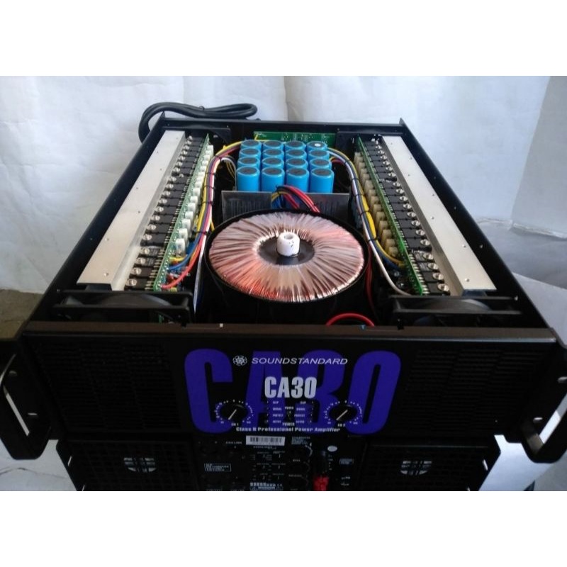Jual POWER AMPLI SOUNDSTANDARD CA30 CA 30 BODY PANJANG | Shopee Indonesia